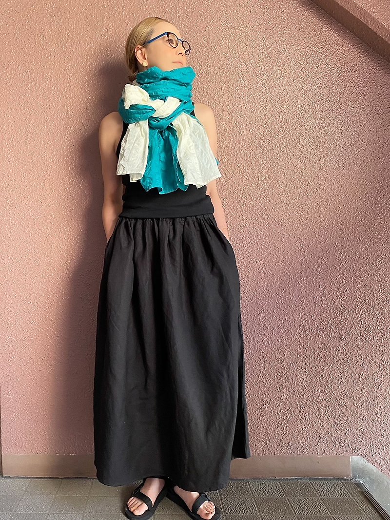 [RATA] Linen long skirt