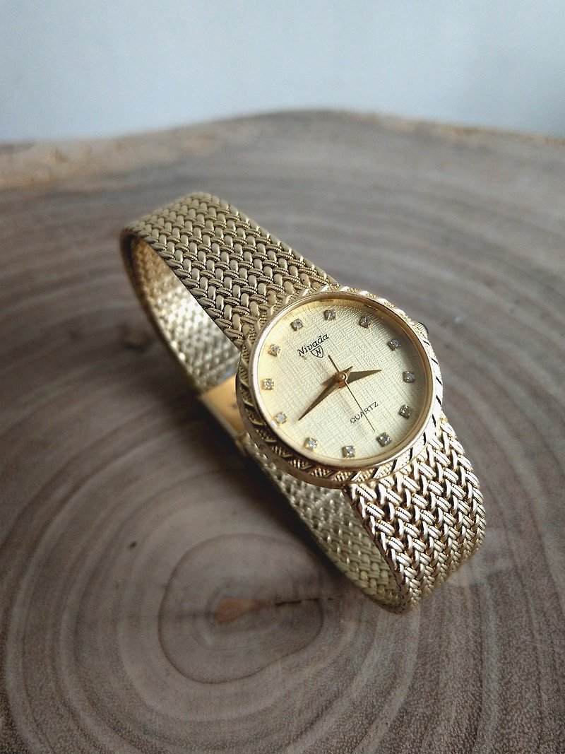 瑞士手錶 Nivada Watches尼維達/古董女錶 石英錶 情人節禮物