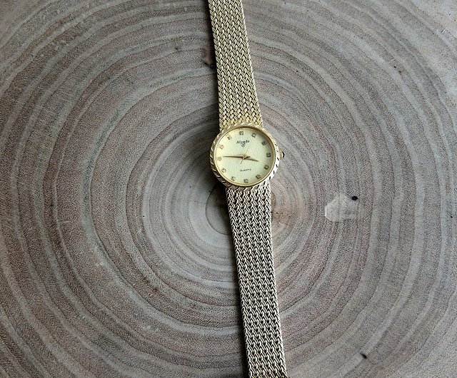 スイスの時計Nivada時計Nvida /アンティークレディース腕時計クォーツ時計バレンタインデーギフト - ショップ Calvin Lai 腕時計  - Pinkoi
