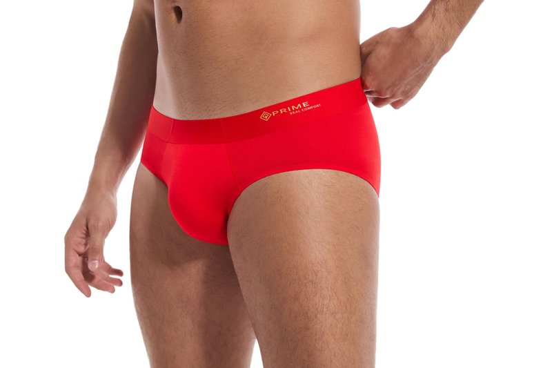 Prime Boxers - MicroModal Ultra Comfort Underwear (Red) - ชุดชั้นในผู้ชาย - วัสดุอีโค สีแดง