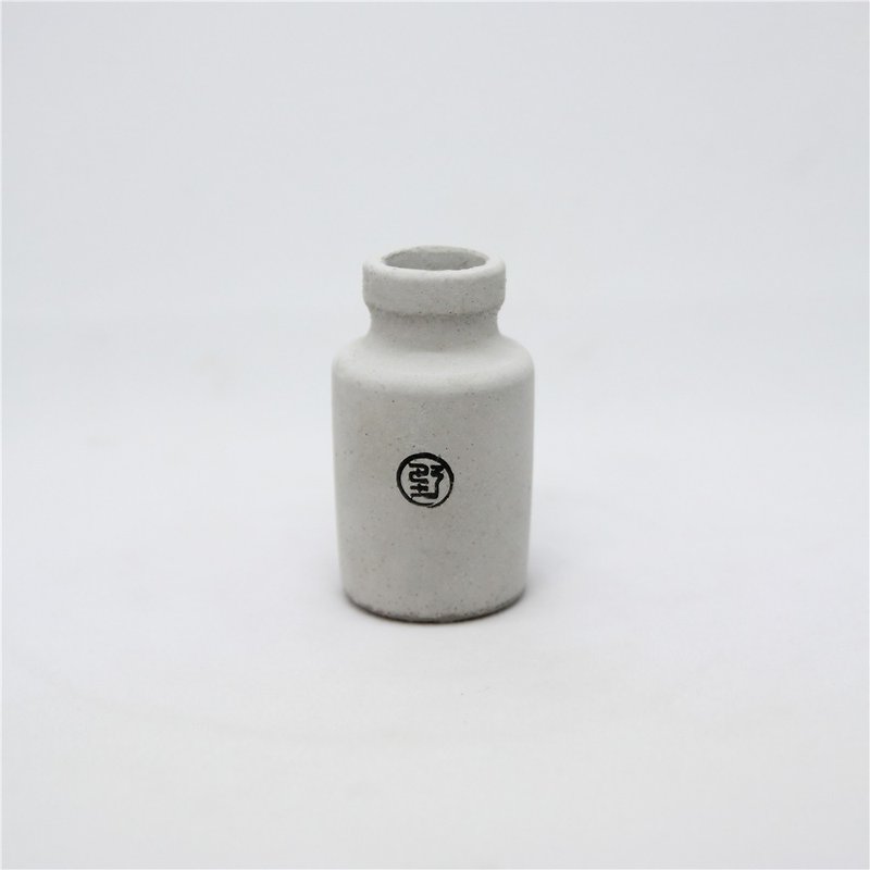 [Weeds are not wild] Small bottle / Cement bottle - Pottery & Ceramics - Cement Gray