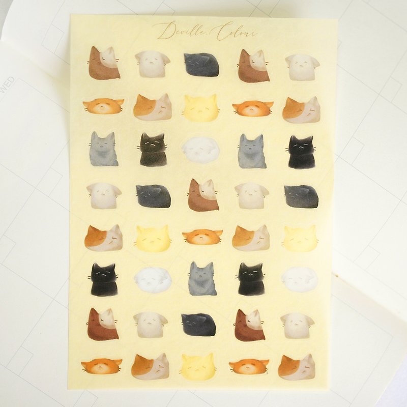 【Coffee】 Japanese paper hand account stickers
