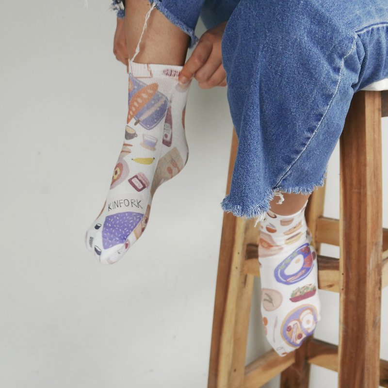 AMERICAN MORNING - Socks - Cotton & Hemp Multicolor