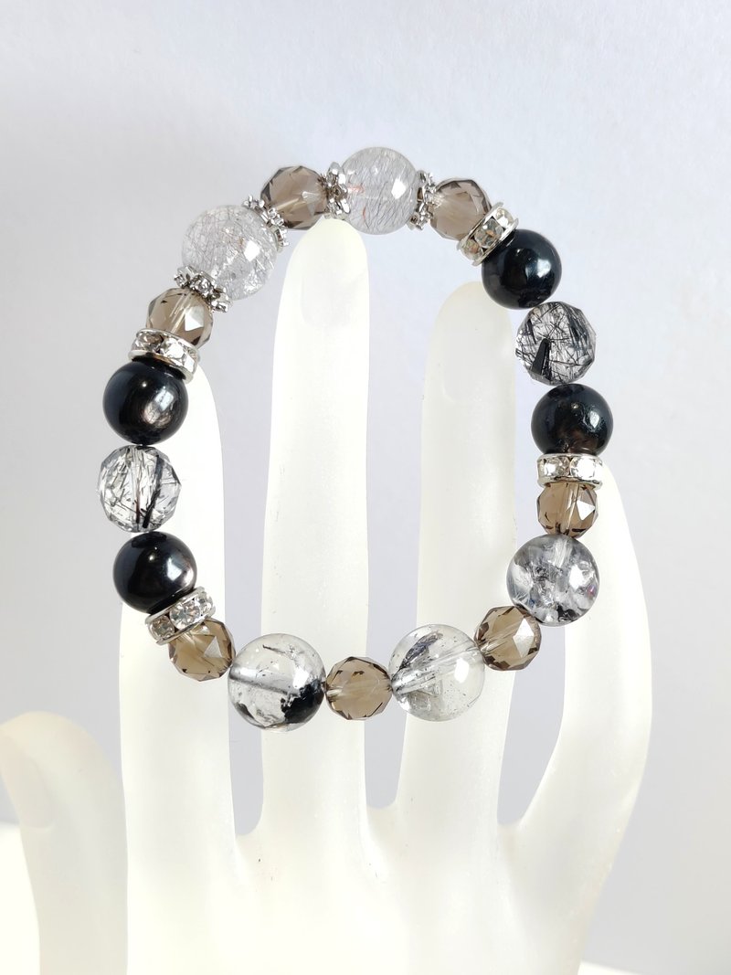 辟邪能量手鏈 朔月之心系列 #3弥月 - 手鍊/手環 - 水晶 