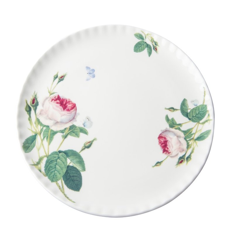 英國 RK | Palace Garden 玫瑰花園 主餐盤 27 cm - 盤子/餐盤/盤架 - 瓷 粉紅色