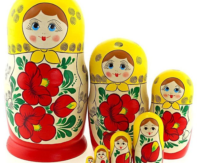 ロシア人形マトリョーシカのお土産 - ショップ Siberian shop 置物