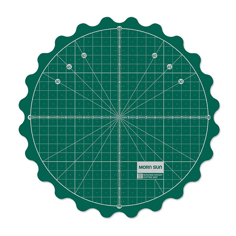 撥動式旋轉拼布切割墊(直徑20cm / 8吋) - 其他 - 塑膠 綠色