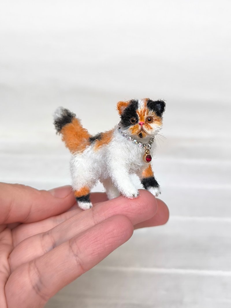 Kitten Millie - 公仔/玩偶 - 羊毛 白色