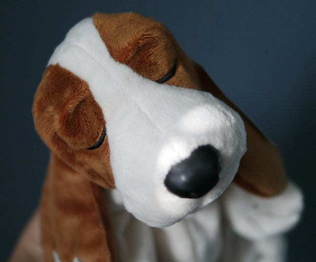 ハッシュパピーズ　クラシック　バセットハウンド　ぬいぐるみ　大　お値下げ中！ ハッシュパピーズ クラシック バセットハウンド ぬいぐるみ 大