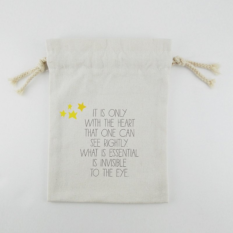 Little Prince Movie Edition License - Draw Pocket (Middle) - Other - Cotton & Hemp Black