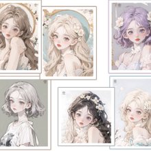 【105枚セット】にゃあちゃんの文具屋さん 可愛子ちゃん 人物ステッカー にゃあちゃんの文具屋さん 人物ステッカー 16枚セット - メルカリ