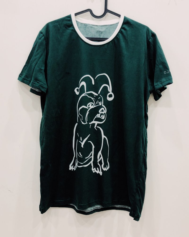 男裝短袖上衣_puppy - 男 T 恤 - 棉．麻 