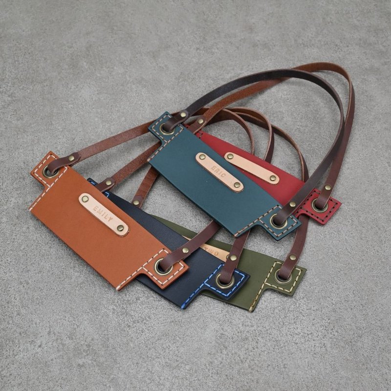 環保提袋 飲料提帶 真皮手提套 - 杯套/飲料提袋 - 真皮 多色