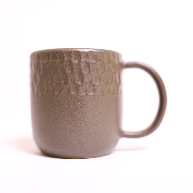 punch mug-black-fair trade - Mugs - Pottery Black