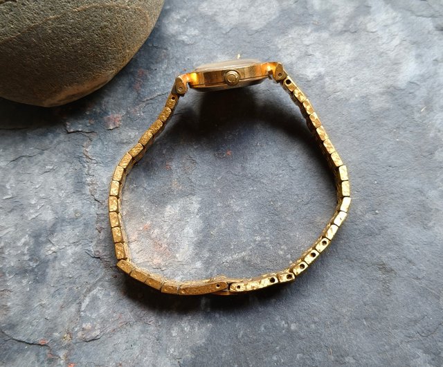 希少なオメガゴールドアンティークウォッチ機械式腕時計 - ショップ