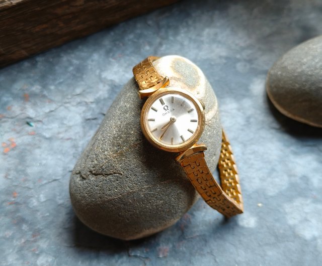 希少なオメガゴールドアンティークウォッチ機械式腕時計 - ショップ