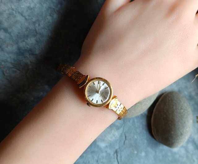 希少なオメガゴールドアンティークウォッチ機械式腕時計 - ショップ