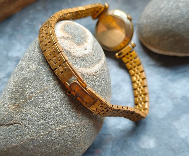 希少なオメガゴールドアンティークウォッチ機械式腕時計 - ショップ