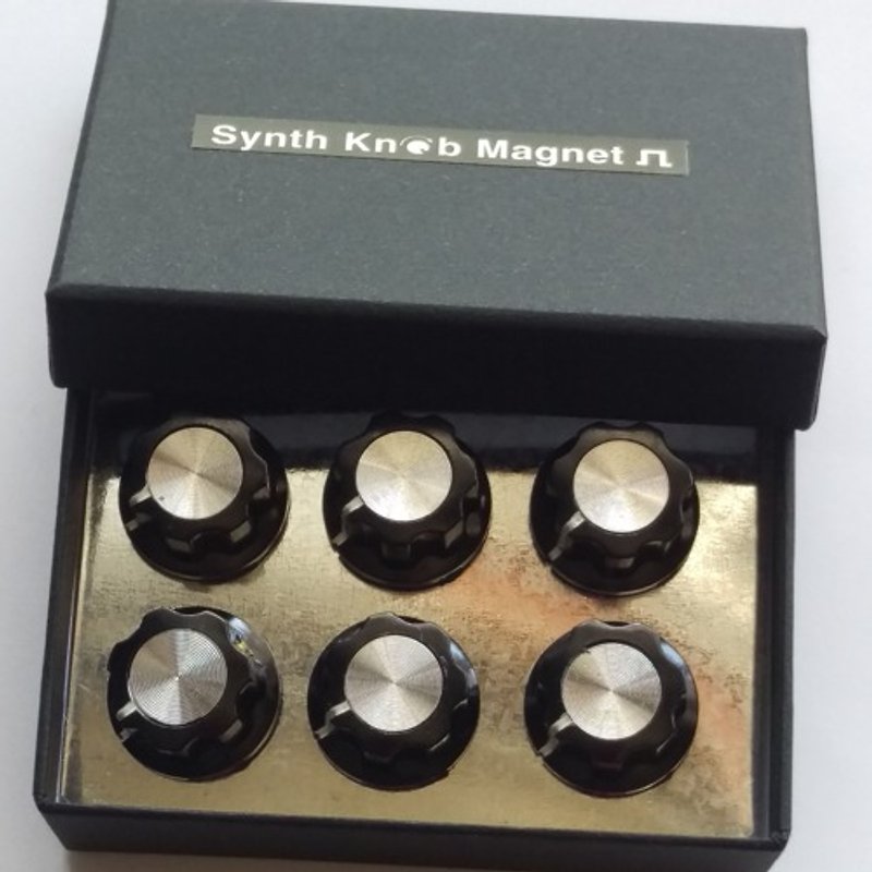 【マグネット】SKMクラシック6 Synth Knob Magnet - 其他 - 塑膠 