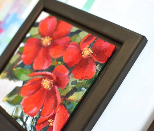 絵画　BARTON　油絵　花　フラワー　額 絵画 BARTON 油絵 花 フラワー 額