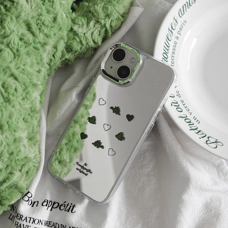 วัสดุอื่นๆ เคส/ซองมือถือ - Tomhandss Little Dinosaur Series Tic-Tac-Toe Mirror Phone Case