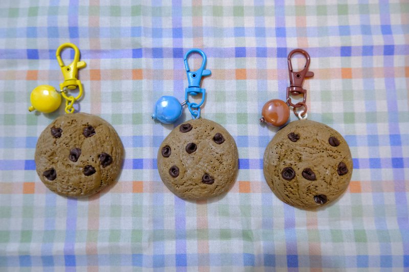 曲奇cookie 鏡子鑰匙扣 - 鑰匙圈/鑰匙包 - 其他材質 多色