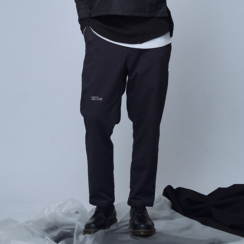 PHABLIC x DYCTEAM - Pocket Pants Japanese designer joint waterproof eight-pocket pants - Men's Pants - Polyester Black
