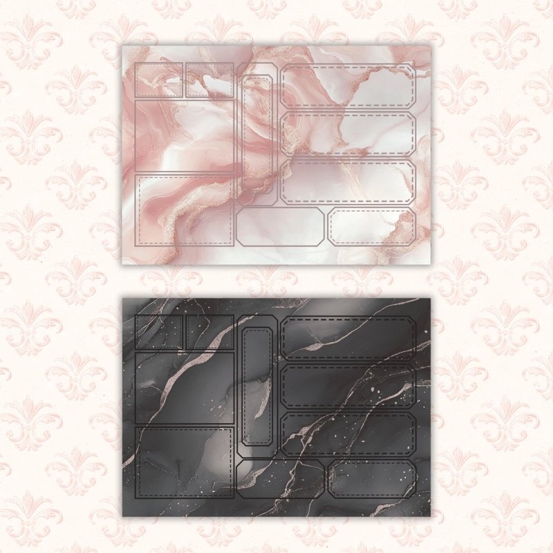 2025-06 Novelty Label Paper - 卡片/明信片 - 紙 