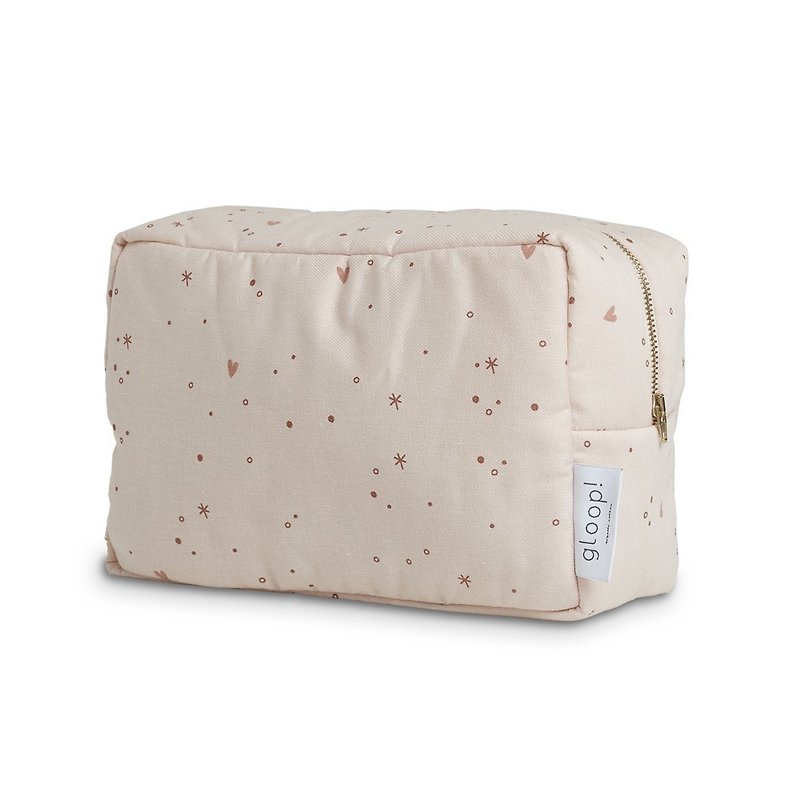 Gloop Organic Cotton Storage Bag/ Pink Sweetheart - Diaper Bags - Cotton & Hemp Pink