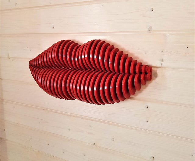 LARGE Unique Wood Wall Art, Wooden Sculpture, Parametric Wood Decor, 3D  Wood Wall Art, Parametric Wood Art, Gift Ideas, FREE SHIPPING -  Canada