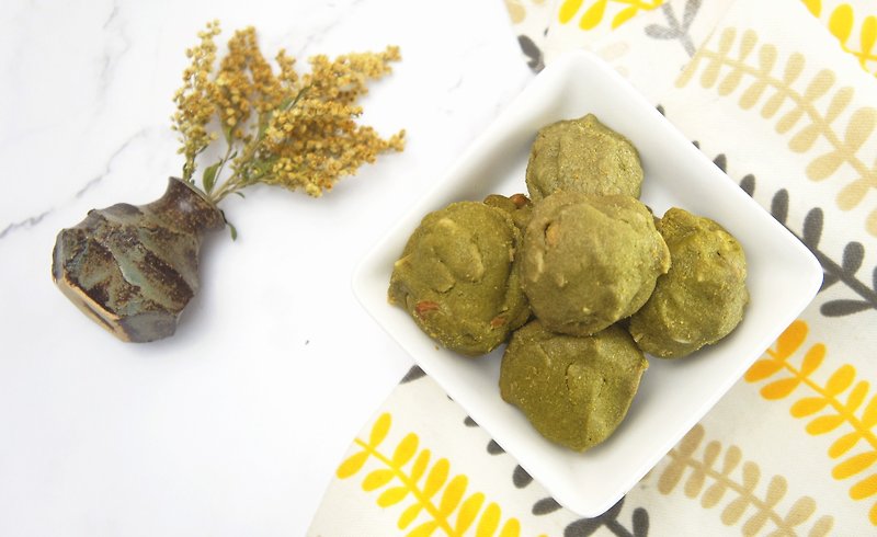[afternoon snack light] bag of nut butter balls - Handmade Cookies - Fresh Ingredients Green
