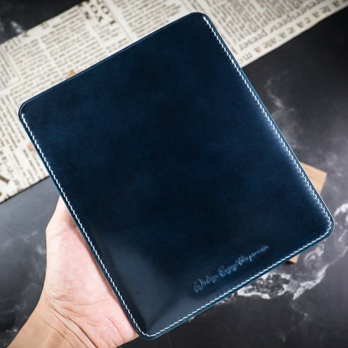 【美品】HERMES iPadケース　▫︎R刻印　ブルーサファイヤ 美品】HERMES iPadケース ▫︎R刻印 ブルーサファイヤ 美品】HERMES