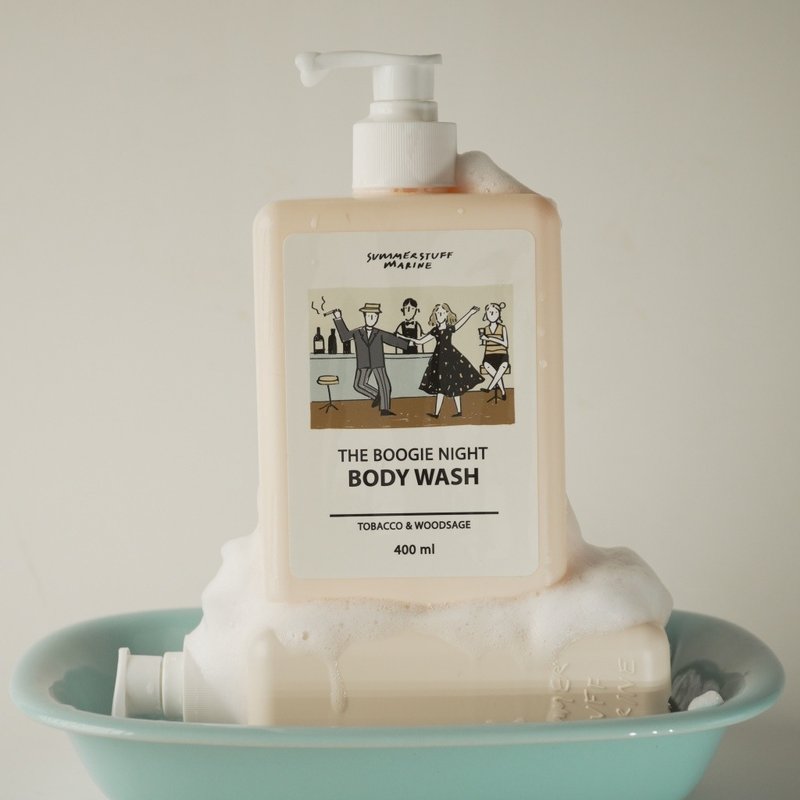 Summerstuff.marine - BODY WASH (SHOWER GEL) กลิ่น THE BOOGIE NIGHT (400 ml) - 沐浴乳/沐浴用品 - 其他材質 白色