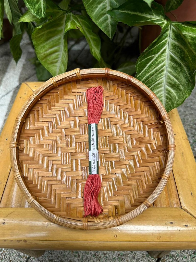 25 times embroidery cotton thread (Madder+Fukumu) - Knitting, Embroidery, Felted Wool & Sewing - Cotton & Hemp 