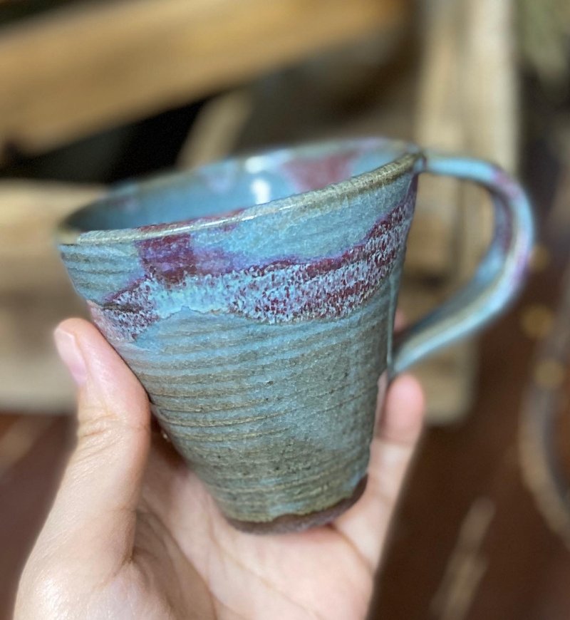 Cancai ice cracked glaze coffee cup / mug / water cup - แก้ว - ดินเผา 