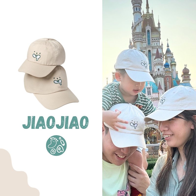 JiaoJiao腳郊_親子家庭老帽(一組三頂) - 嬰兒帽子/髮帶 - 棉．麻 