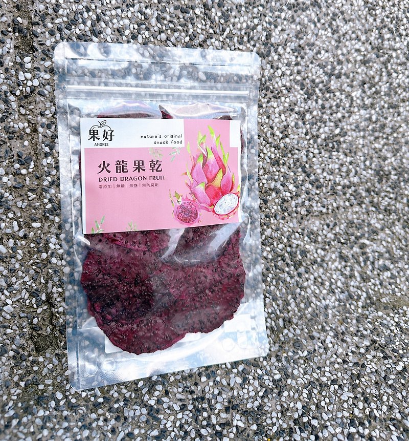 Sugar-free and additive-free dried dragon fruit - ผลไม้อบแห้ง - อาหารสด 