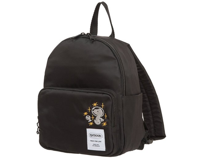 OUTDOOR】SNOOPY バックパック-Small-Black ODP20C02BK - ショップ BAG ...