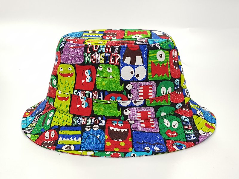 English disc gentleman hat - Monsters mobilization #情人节#礼物#率性#Street trend - Hats & Caps - Cotton & Hemp Multicolor