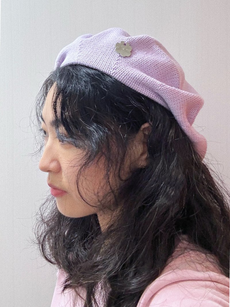 Yiiki beret pumpkin hat - อื่นๆ - ผ้าฝ้าย/ผ้าลินิน หลากหลายสี