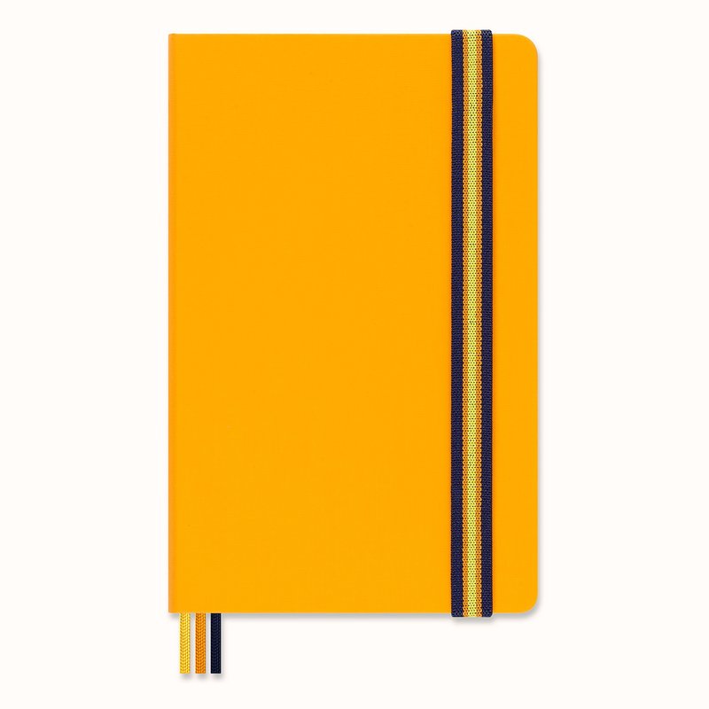 MOLESKINE K-WAY joint notebook L-shaped horizontal line orange - Notebooks & Journals - Paper Orange