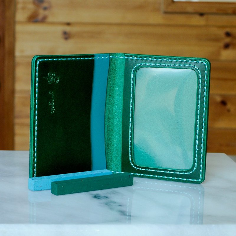 Bi-fold pass case No.11 Buttero - ID & Badge Holders - Genuine Leather Multicolor