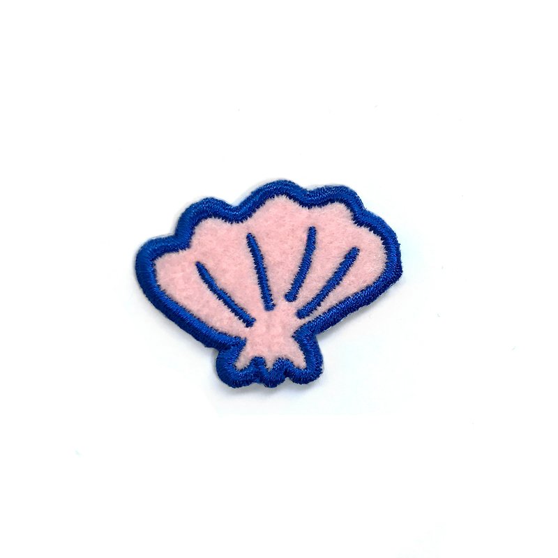 シーシェルサマー - バッジ・ピンズ - 刺しゅう糸 ピンク