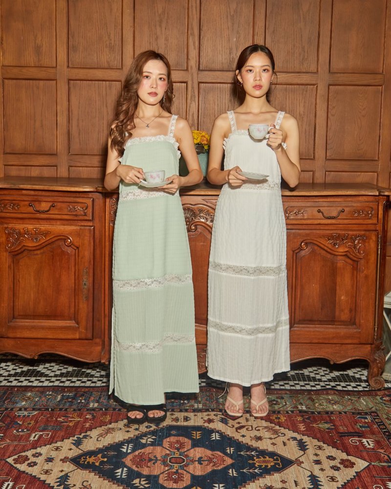 Casa Blanca Dress - 洋裝/連身裙 - 棉．麻 多色