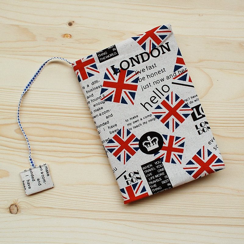 A5 flag British wind book - Notebooks & Journals - Cotton & Hemp Red