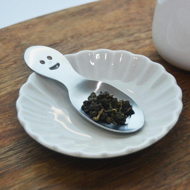 【Made in Japan】SALUS Smile NICO-Tea Spoon - ช้อนส้อม - สแตนเลส สีเงิน