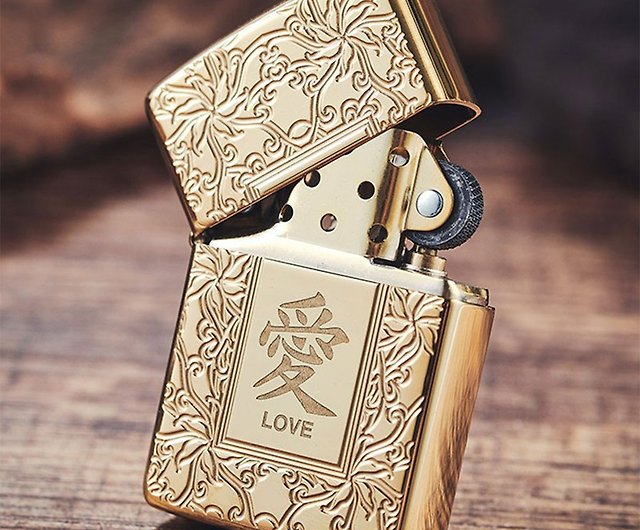 ZIPPO Official Flagship Store] Extraordinary Love (Thick Version 