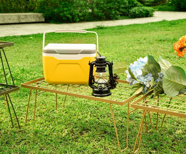 アウトドア折りたたみBBQメッシュテーブルセット - ショップ