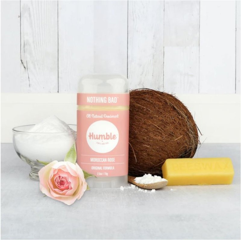 Humble Crystal Balm - Moroccan Rose 70g - น้ำหอม - วัสดุอื่นๆ สึชมพู