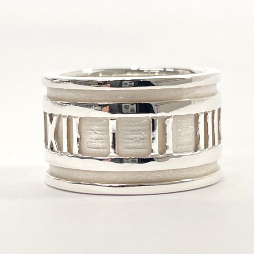 美品 TIFFANY＆Co ティファニー アトラス リング 指輪 約11号 日本直送 中古美品】11号 ティファニー TIFFANY&Co. リング